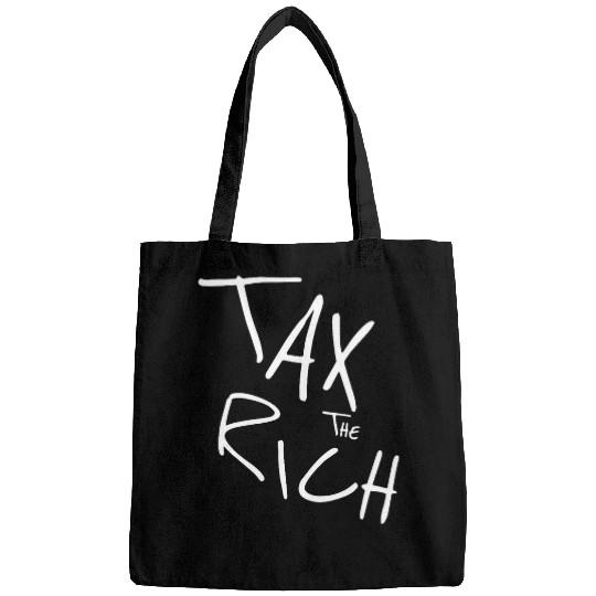 Tax The Rich Retro vintages AntiCapitalist politic Bags