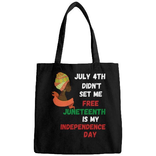 Juneteenth Black Power History African American Freedom 1865 8 Bags