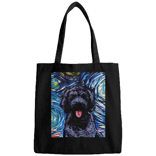 Dog Goldendoodle Black Goldendoodle Night Van Gogh Dog Gift Dog 21 Bags