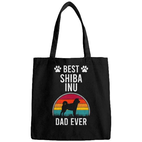 Discover Dog Shiba Inu bests Shiba Inu DAD Ever Dog Lover Bags