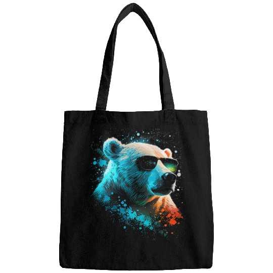 Polar Bear wild animals art animal animal Polar Bear 33 Bags