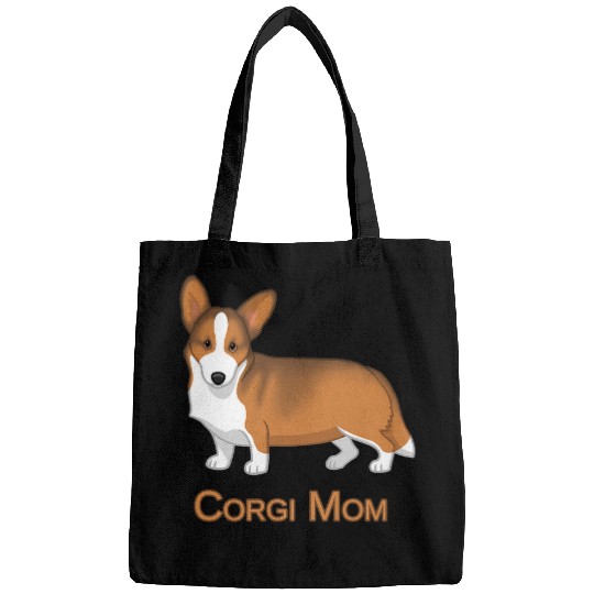 Red Sable Cardigan Welsh Corgi Mom Dog Lover Bags