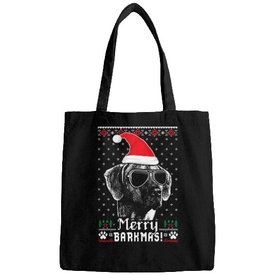 Discover Rhodesian Ridgeback Merry Barkmas Christmas Bags