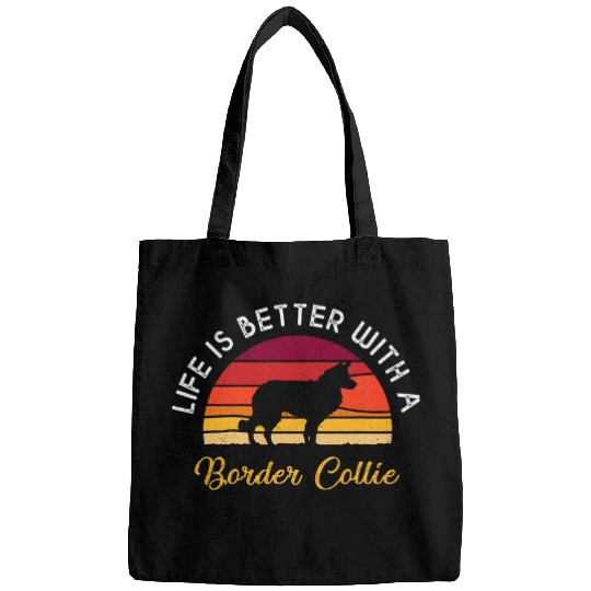 Retro vintages Siberian Husky Lover  s Bags