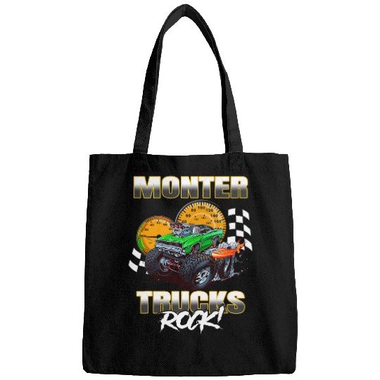 Monster Trucks Rock Bags