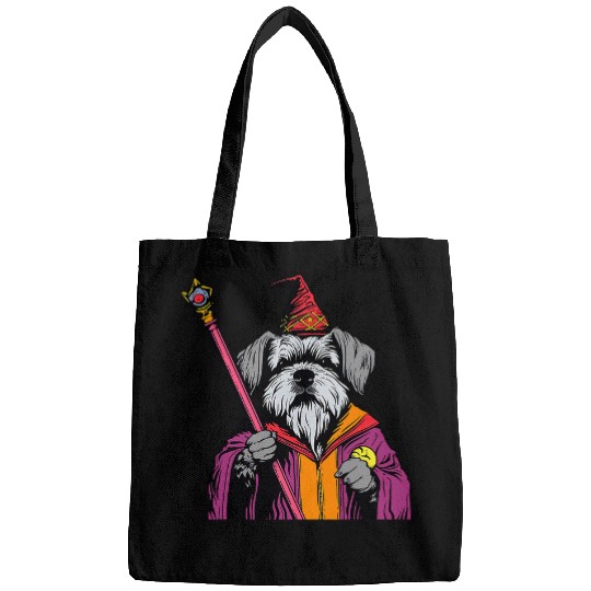 Schnauzer Wizard Funny Dog Magic 1 Bags