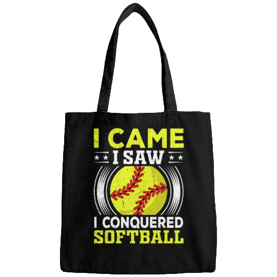 Discover Softball Sports Blogger Meme Quote 10 Bags