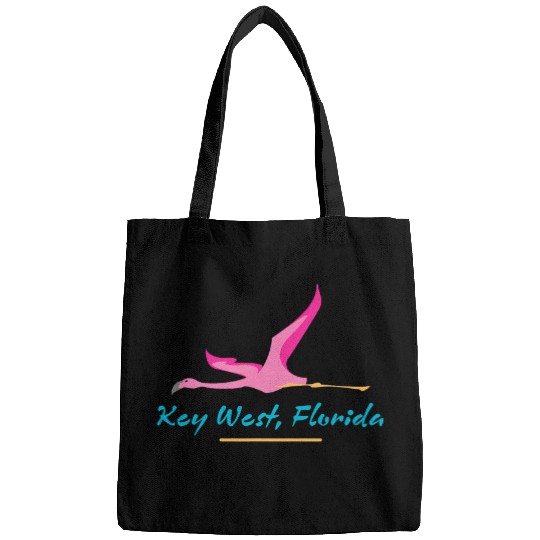 Key West Florida Art Deco Flamingo Design Bags