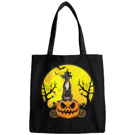 Dog Great Dane Halloween Great Dane T-Shirt Bags