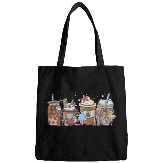 vintages Nutcracker Ballet Sugar Plum Fairy Coffee Christmas Bags