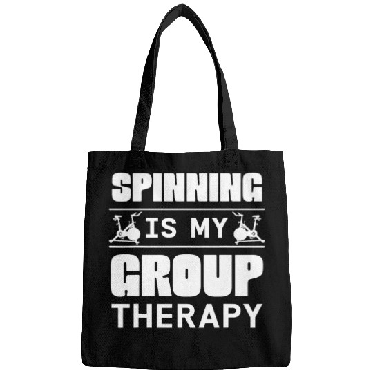 Spinning Class Spinning is my group therapy Spin Bags