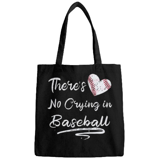There Is No Crying In Baseball Sports Ball Game Bags