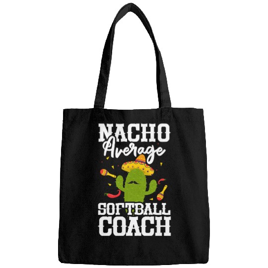 Nacho Average Softball Coachs Cinco de Mayo Coaching Bags
