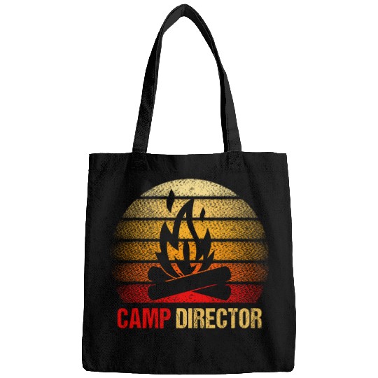 Summer Camp Director vintages Camper Outdoor Camping Lover Bags