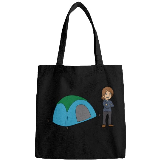 Solo happy woman camper 3 Bags