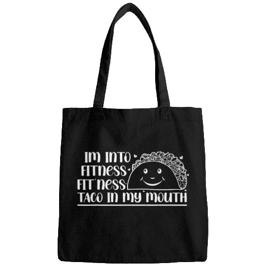 Im Into FitnessTaco in My Mouth Funny Cinco De Mayo Gym 23 Bags