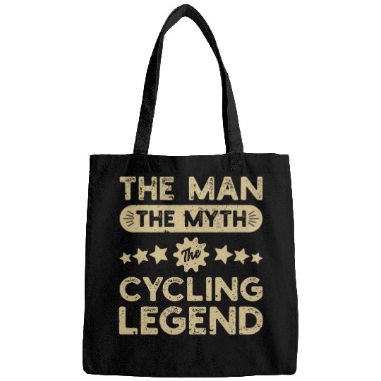The Man The Myth The Cycling Legend Fathers Day Bags