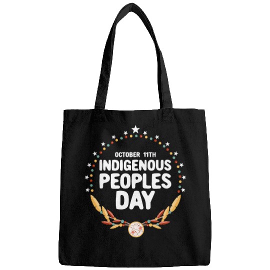 Native American Pattern Dream Catcher Indigenous Peoples Day 1 Bags