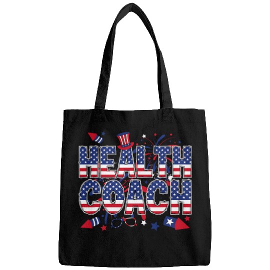 Discover 4th Of July Health Coachs American Flag Health Coaching Bags