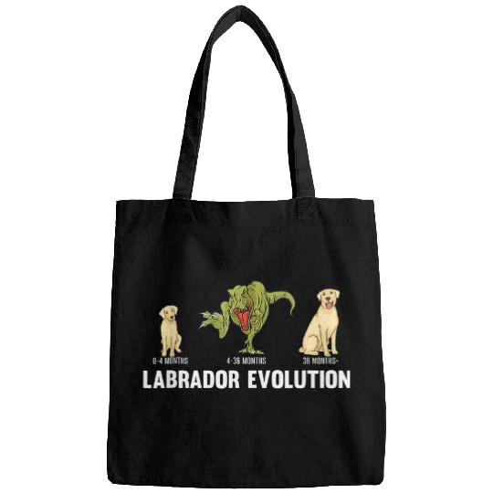 Labrador Evolution for a dog owner Labrador Retriever Bags