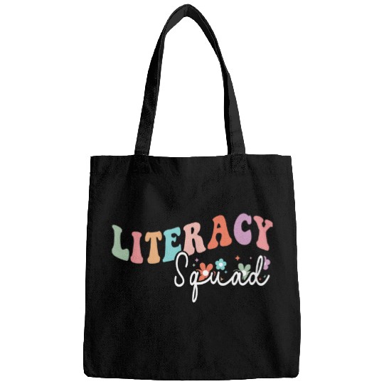 Literacy Squad Team Back To School Literacy Teacher Coach Bags