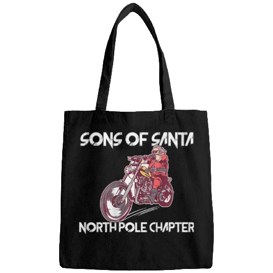 SONS OF SANTA NORTH POLE CHAPTER Christmas Meme ON BACK 22 Bags