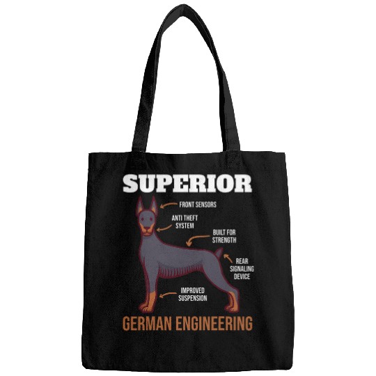 Superior German Engineering Dog Doberman Pincher 1 Bags