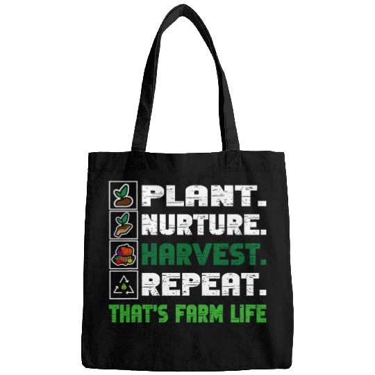 Plant Nurture Harvest Repeat 2Thats Farm Life Farmer 21 Bags