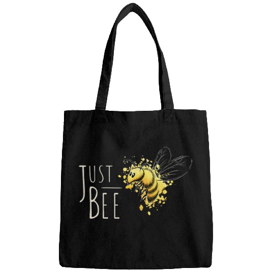 Just Bee Be yourself little honey bee Bags