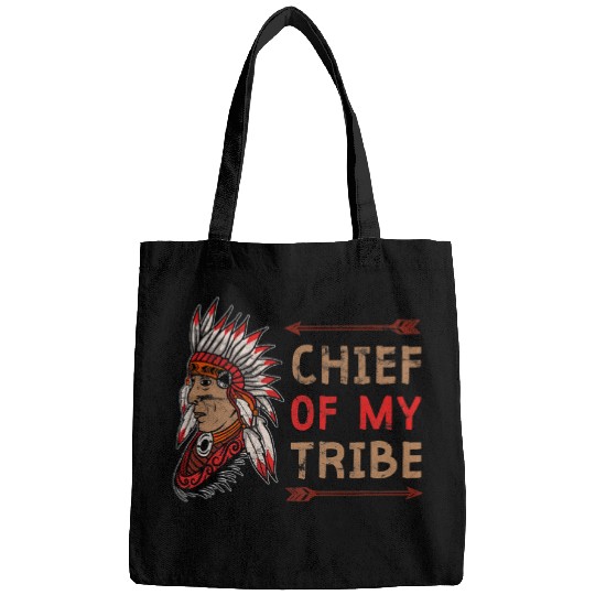 Native American Indian Tribe Chief Indigenous Tribal Pride Bags