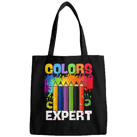 Kids Colored Pencils Fun Art Lover Artists Painting Drawing Kids Bags
