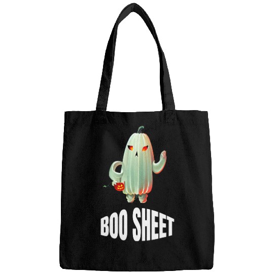 Spooky ghosts with Fun Message for Halloween 2 Bags