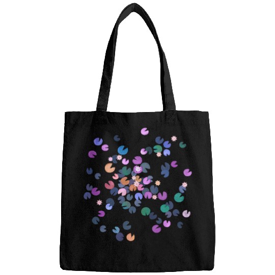 Lady of the Lake Beautiful Lily Pads Art Bags