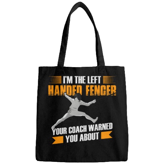 Left handed Fencer Coachs Clothing for Fencing Bags