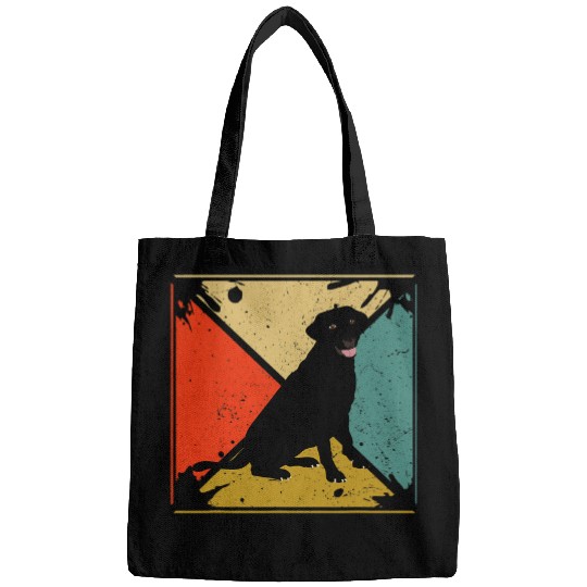 Labrador Dog Lovers Retro Bags
