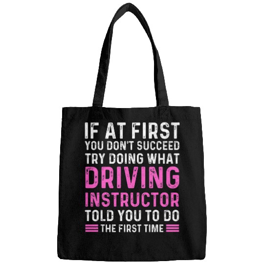 Thank you for driving instructor Car Teacher Education mom Bags