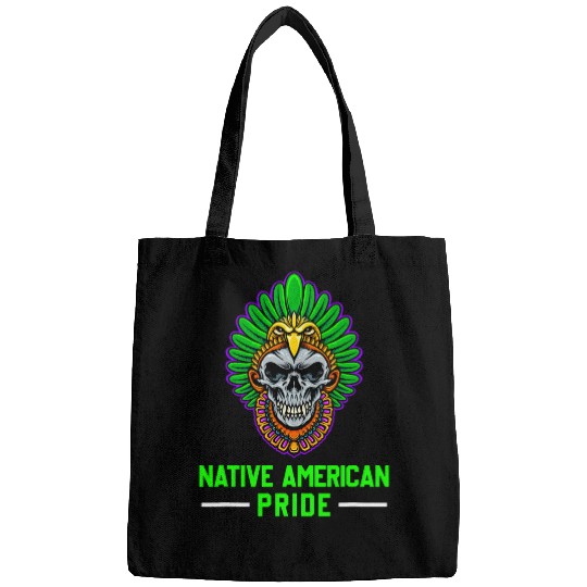 Native American Pride Skull Style Bags