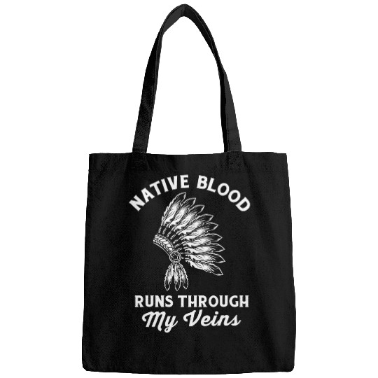 Native Blood Native American Indigenous For Men Bags