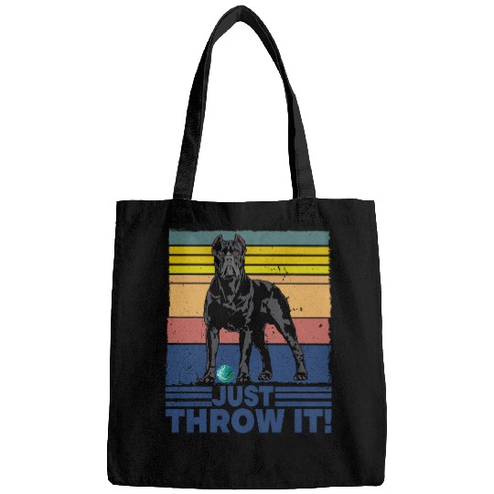 Just Throw It Cane Corso Bags