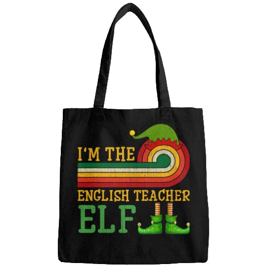 Im The English Teacher Elf Matching Group xmass Party Pajama Bags