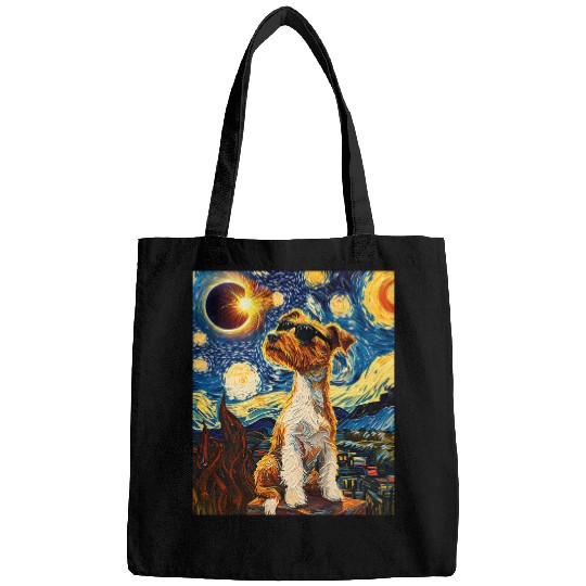 Total Solar Eclipse Wire Hair Fox Terrier 5 Bags