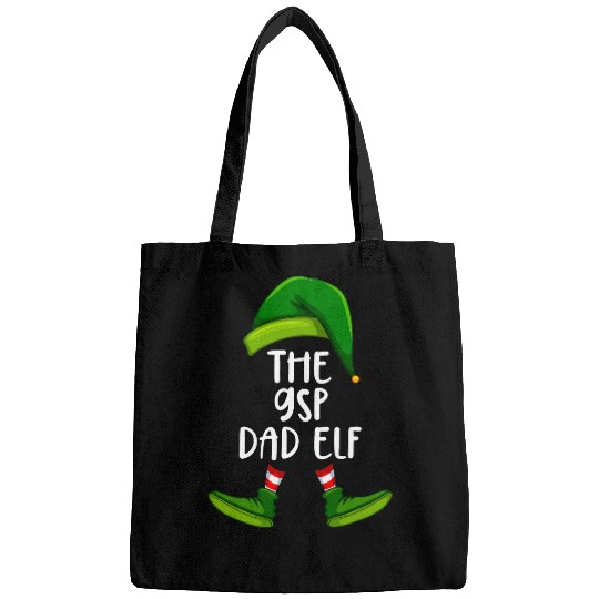 German Shorthaired Pointer Dad Elf Funny Christmas Pajama Bags