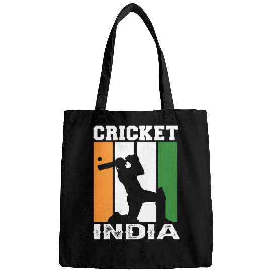 Team india cricket jersey indian flag Womens men Fan cricket Bags