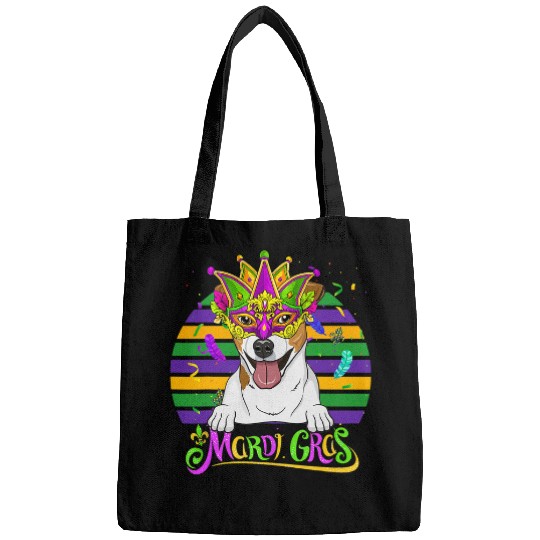 Jack Russel Terrier Dog Dad Mom Lover Funny Mardi Gras Party Bags