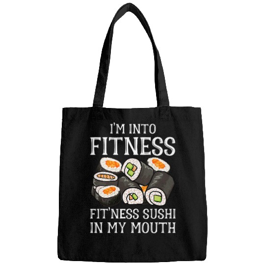 Discover Im Into Fitness Sushi In My Mouth Men Women Kids Sushi 22 Bags