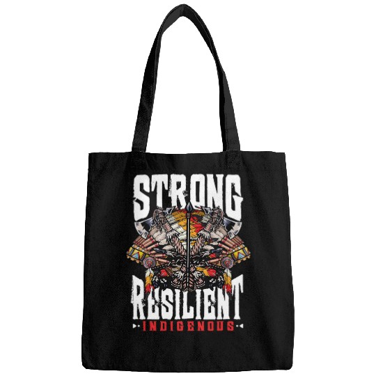 Native American Quotes Indian Indigenous People Men Women Bags