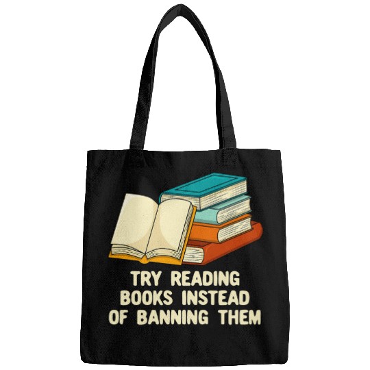 Reading Books Instead of Banning Them Bookworm Literature 1 Bags