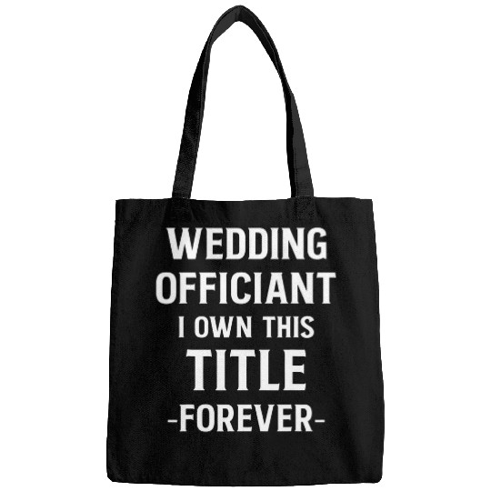 Wedding Officiant Internet Ordained Minister 2115 Bags