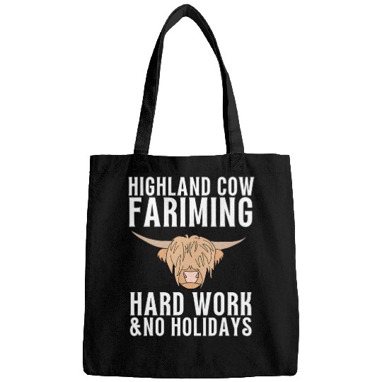 Highland Cow Breeder Scottish Cattle Hairy Cow Farmer 22 Bags