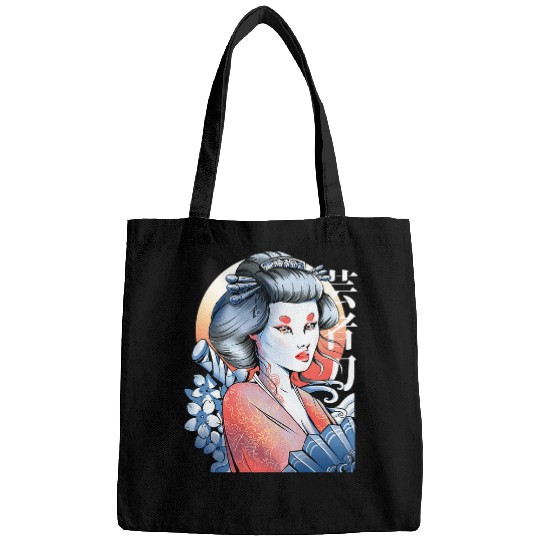Love Japanese Geisha Culture Tradition Japanese Bags